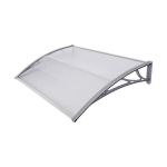 Copertina de usa, gri transparent, accesorii montaj inclus, Maprofi - 150x80 cm