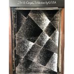 Covor RASTA LUX gri negru engross