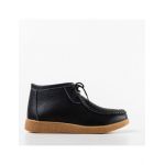 Pantofi casual din piele naturala Engros dama Munela Negru