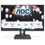 AOC E1 24E1Q monitoare LCD 60,5 cm (23.8') 1920 x 1080 Pixel Full HD LED Negru (24E1Q)