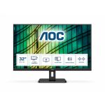 AOC E2 U32E2N LED display 80 cm (31.5') 3840 x 2160 Pixel 4K Ultra HD Negru (U32E2N)
