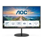 AOC V4 U27V4EA monitoare LCD 68,6 cm (27') 3840 x 2160 Pixel 4K Ultra HD LED Negru (U27V4EA)