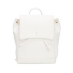 Rucsac Alb cu Snur si Cusaturi - Diana&amp;Co Firenze