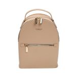 Rucsac Bej-Nisip cu Efect Saffiano - Diana&amp;Co Firenze