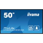iiyama IIYAMA LH5054UHS-B1AG 50inch 3840x2160 LCD UHD SDM-L VA panel Haze 25precent 500cd/m2 Landscape and Portrait Signal FailOver (LH5054UHS-B1AG)