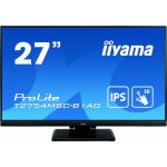 iiyama IIYAMA T2754MSC-B1AG 27inch IPS LED PCAP 10P Touch AG FHD Slim Bezel VGA HDMI (T2754MSC-B1AG)