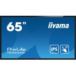 iiyama IIYAMA T6562AS-B1 4k UHD LCD 65inch 20 Points PCAP 500cd/m2 1200:1 3840x2160 AG RS232C 16GB eMMC 2GB RAM (T6562AS-B1)