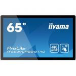 iiyama IIYAMA TF6539UHSC-B1AG 65inch WIDE LCD 50-Points Touch Screen 3840x2160 1100:1 500cd/m2 UHD IPS panel LED VGA 2xHDMI DP (TF6539UHSC-B1AG)
