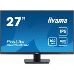 iiyama IIYAMA XU2793HSU-B6 27inch ETE IPS-panel 1920x1080 100Hz 250cd/m Speakers HDMI DisplayPort 1ms MPRT FreeSync USB-HUB (XU2793HSU-B6)