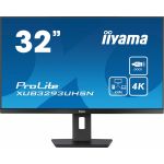 iiyama IIYAMA XUB3293UHSN-B5 32inch ETE IPS 3840x2160 UHD 1000:1 350cd/m2 4ms HDMI DP USB-C Dock Speakers LAN 65W PD 15cm Height Adj. Stand (XUB3293UHSN-B5)