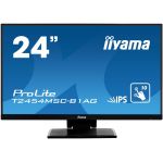 iiyama ProLite T2454MSC-B1AG monitoare LCD 60,5 cm (23.8') 1920 x 1080 Pixel Full HD LED Ecran tactil Multi-gestual Negru (T2454MSC-B1AG)