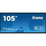 iiyama ProLite TE10518UWI-B1AG 105' Class (104.6' viewable) LED-backlit LCD display - 5K - for digital signage / interactive communication (TE10518UWI-B1AG)