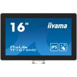 iiyama touchscreen monitor ProLite TF1615MC-B1 - 39.5 cm (15.6') - 1920 x 1080 Full HD (TF1615MC-B1)