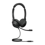 jabra Evolve2 30 USB-A - MS Stereo - Wired - Office/Call center - 20 - 20000 Hz - 125 g - Headset - Black (23089-999-979)