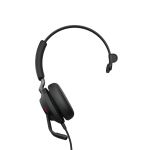 jabra Jabra Evolve2 40, UC Mono Căști Prin cablu Bandă de fixare pe cap Birou/Call center USB tip-C Bluetooth Negru (24089-889-899)