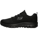 Pantofi sport femei Skechers Get Connected 12615W-BBK, 39, Negru
