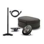 jabra PanaCast Meet Anywhere+ ( PanaCast - Speak 750MS - Table stand - 1.8m Cable - Case) - Group video conferencing system - 4K Ultra HD - Black (8403-129)