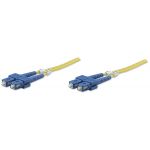 Intellinet 470605 cabluri din fibră optică 1 m SC OS2 Galben (470605)