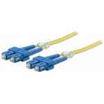 Intellinet 470612 cabluri din fibră optică 2 m SC OS2 Galben (470612)
