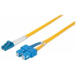 Intellinet 473729 cabluri din fibră optică 5 m LC SC OS2 Galben (473729)