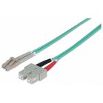 Intellinet 750165 cabluri din fibră optică 3 m LC SC OM3 Vernil (750165)