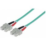 Intellinet 750837 cabluri din fibră optică 2 m SC OM3 Vernil (750837)