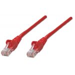 Intellinet Cat5e UTP cabluri de rețea Roşu 0,5 m U/UTP (UTP) (318198)
