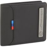 Portofel unisex Puma Bmw Mms Wallet 05447801, Marime universala, Negru