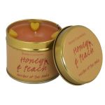 Lumanare parfumata Honey &amp; Peach, 200g - Bomb Cosmetics