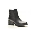 Botine dama cu elastic din piele naturala 2235 Engros