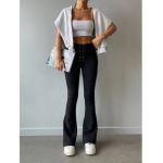 Pantaloni angro evazati pentru dama