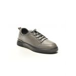 Pantofi barbati casual din piele naturala 9481, Kaki