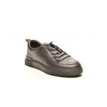 Pantofi barbati casual din piele naturala 9481, Maro
