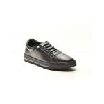 Pantofi barbati casual din piele naturala 9481, Negru