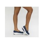 Pantofi casual Engros din piele naturala dama, Buga Bleumarin