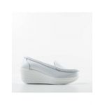 Pantofi casual Engros din piele naturala dama, Ely Alb
