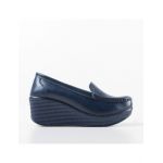 Pantofi casual Engros din piele naturala dama, Ely Bleumarin