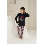 Pijama baietei din bumbac,Engeos