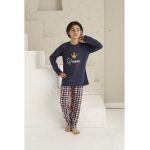 Pijama baietei print Prince,Engros