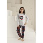 Pijama fetite print Family,Engros