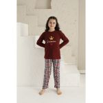 Pijama fetite print Princes,Engros