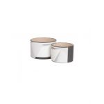 Set 2 cutii rotunde pentru aranjamente florale pret angro