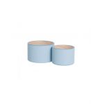 Set 2 cutii rotunde pentru aranjamente florale pret angro