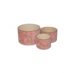 Set 3 cutii rotunde pentru aranjamente florale pret angro