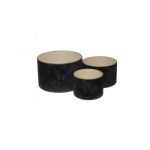 Set 3 cutii rotunde pentru aranjamente florale pret angro