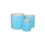 Set inalt 3 cutii rotunde pentru aranjamente florale pret engros