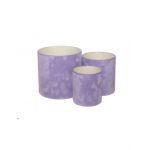 Set inalt 3 cutii rotunde pentru aranjamente florale pret engros