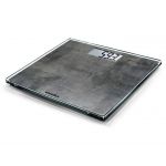 Cantar digital pentru persoane, Leifheit, Style Sense Compact 300, 29 x 29 x 2 cm, sticla, gri