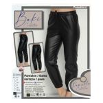 Pantaloni Dama Imitatie Piele Baki 9002 Engros