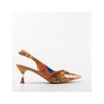 Pantofi cu toc Engros dama Neroc, Camel